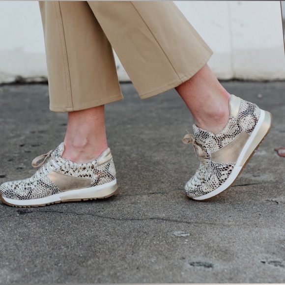 CoFi Womens Cofi Leathers Snake Suede Leather Sneakers Size 9 - Picture 16 of 16